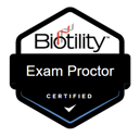 Biotility-Certified Exam Proctor Badge